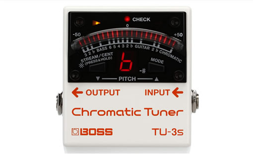 BOSS TU-3S Chromatic Tuner・画像