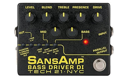 ZTech21 Sansamp Bass Driver DI・画像