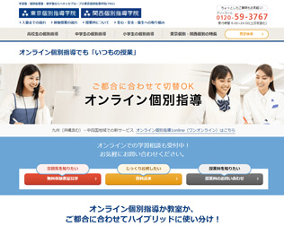 オンライン個別指導　東京個別指導学院・画像
